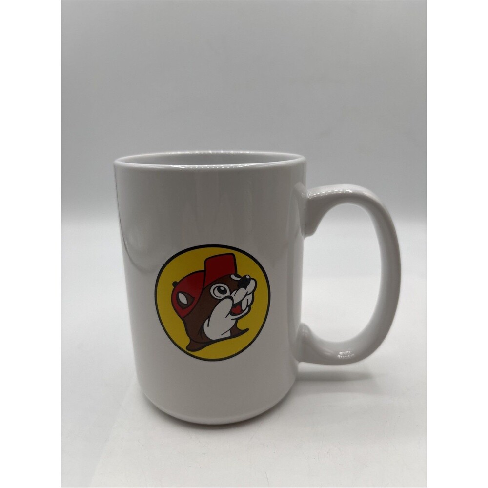BUC-EE'S Beaver Coffee/Tea Mug 12 oz. Travel Stop Texas Gas Station Novelty NEW